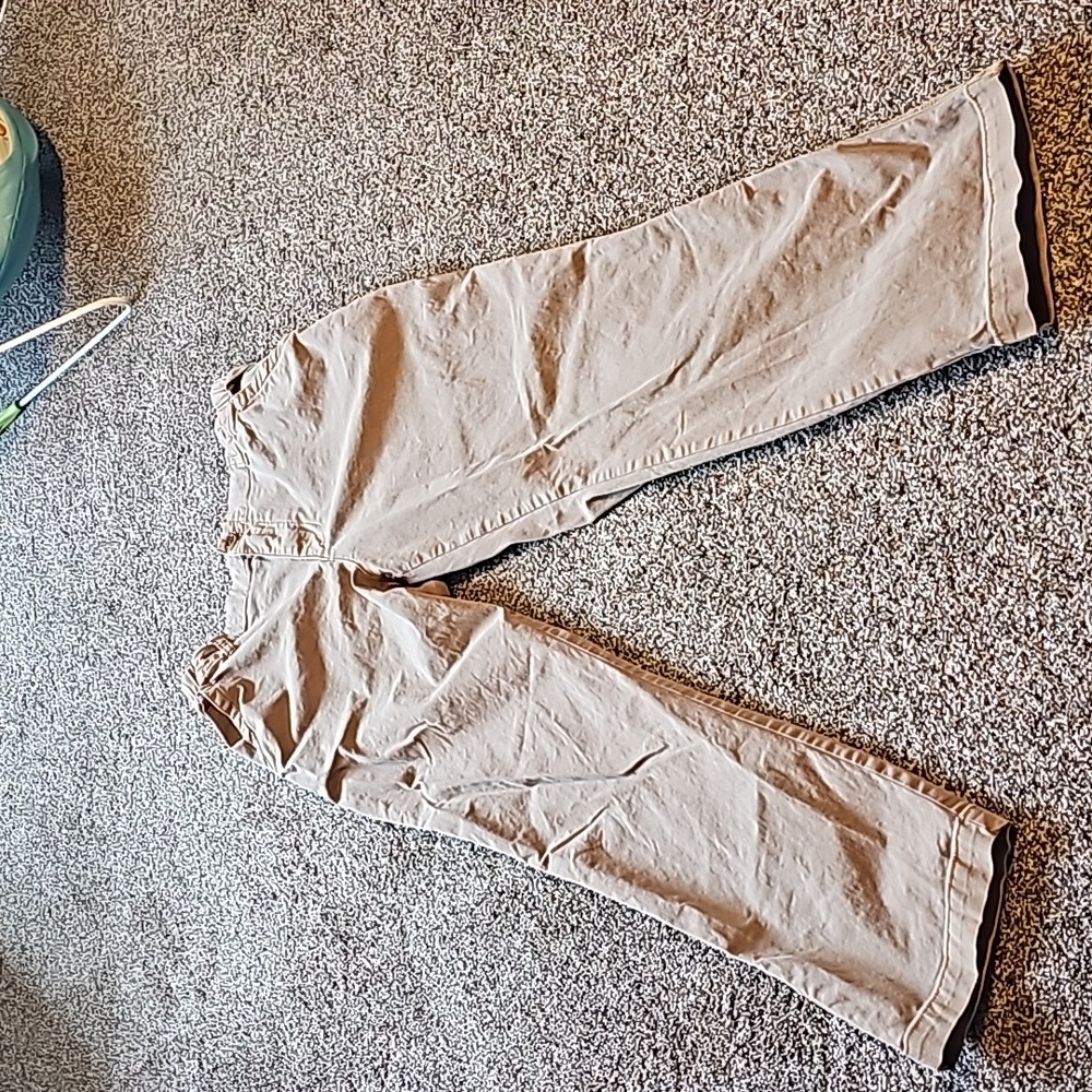 Khaki chino pants